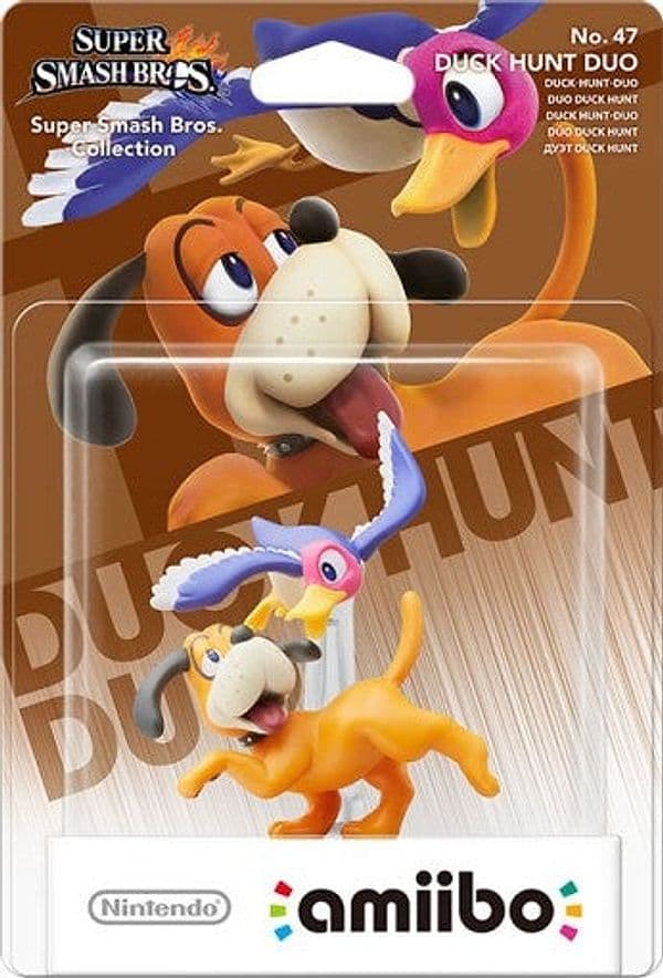 Amiibo Super Smash Bros - Duck Hunt Duo No.47
