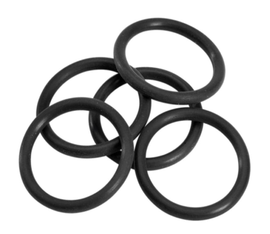 CONFEZIONE DA 5 PEZZI - GUARNIZIONE AD ANELLO "O.RING" Ø27,8MMx3,6MM PER RACCORDI - IN GOMMA