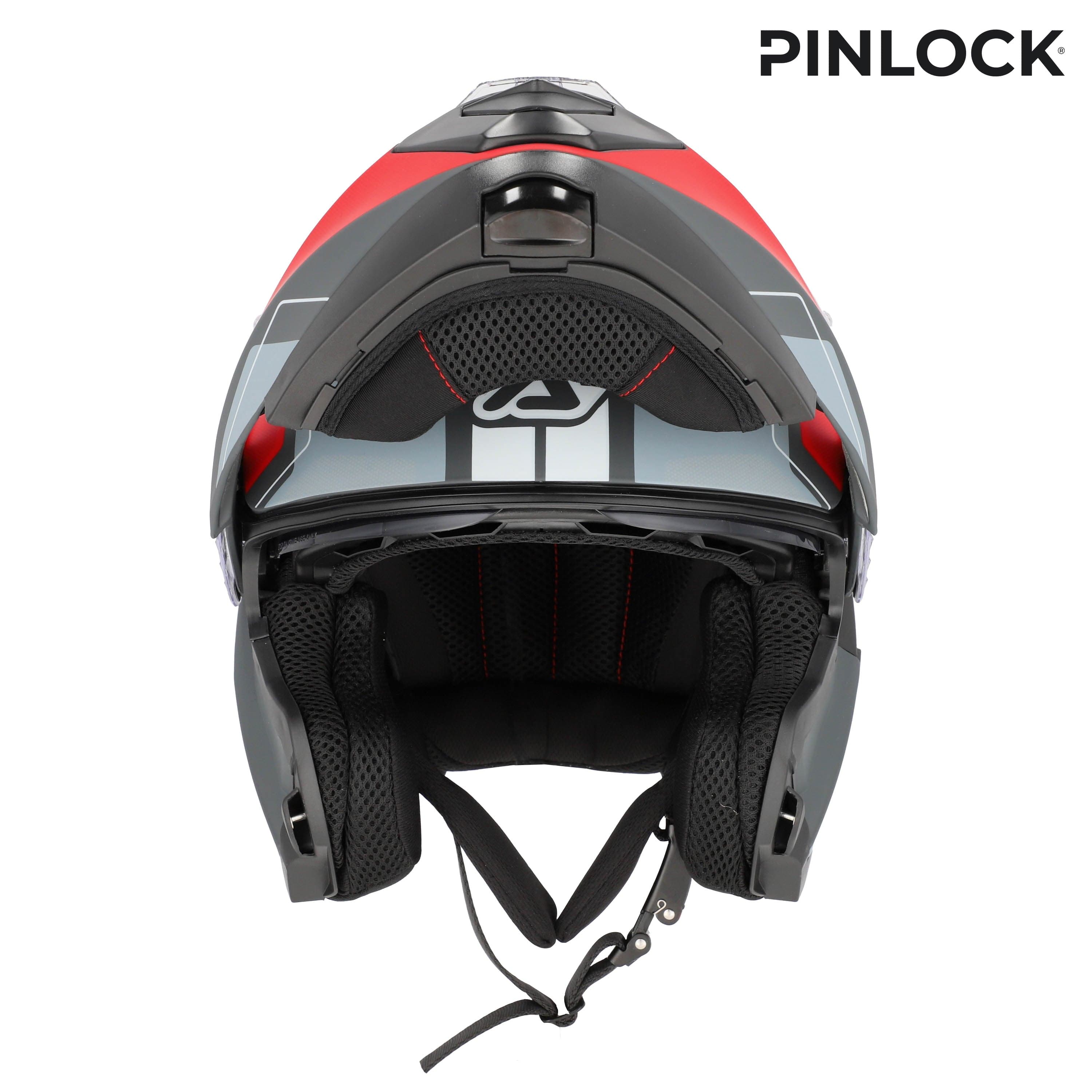ACERBIS-Casco modulare Serel 2206 Grigio/Rosso XL in Apribili e modulari Più Di Più Ideas - Casalnuovo di Napoli, commercioVirtuoso.it