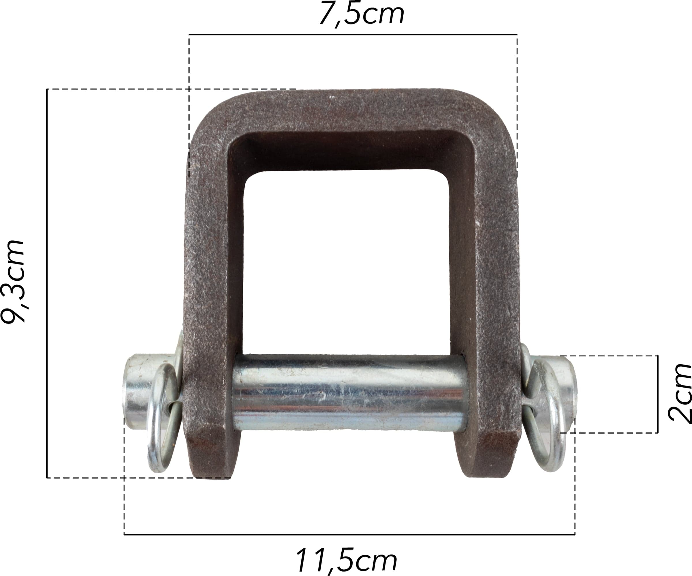 Forcella completa di perno Ø 19mm in Forcelle GardenStore - Novellara, commercioVirtuoso.it