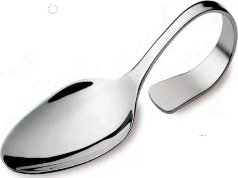 PICARD&WIELPUTZ - CUCCHIAIO RICURVO LINEA MODERNA PER APERITIVO "PARTYSPOON VENTURA"