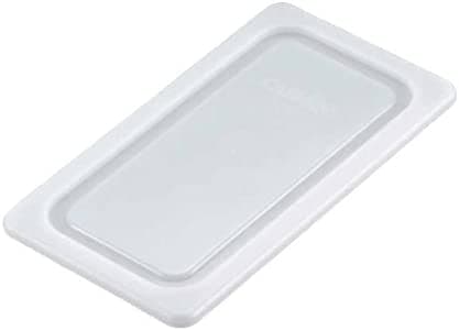 CAMBRO - COPERCHIO PER CONTENITORE ALIMENTI "FOOD PANS" IN POLICARBONATO TRANLUCIDO - FORMA RETTANGOLARE 1/2