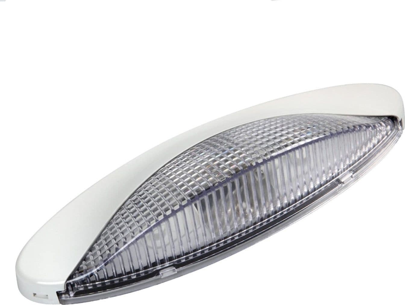 LAMPA - PLAFONIERA "LUMMINA" PER INTERNI CON LAMPADA ALOGENA - PER AUTO, CARAVAN, FURGONI - 240x85x55MM