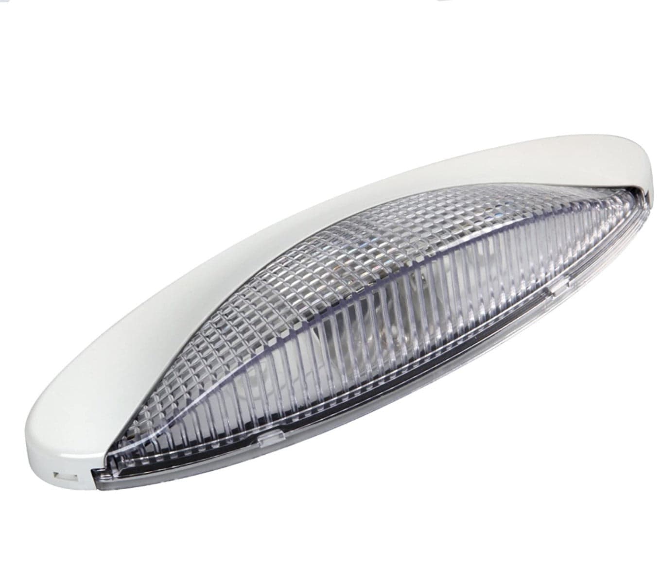 LAMPA - PLAFONIERA "LUMMINA" PER INTERNI CON LAMPADA ALOGENA - PER AUTO, CARAVAN, FURGONI - 240x85x55MM