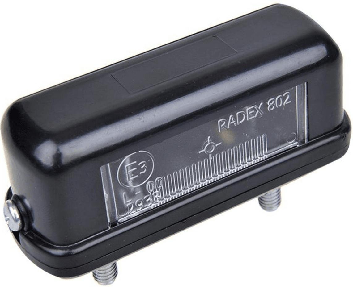 Fanale targa universale 83x33mm