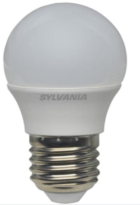 SYLVANIA - LAMPADINA "TOLEDO BALL" SFERA SATINATA - 5,5W 470LM E27 4000K