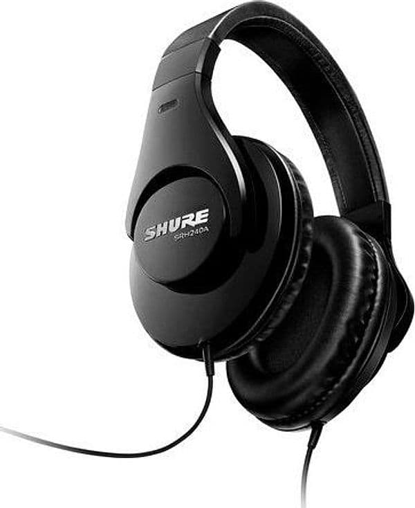 Cuffie filo shure srh240a bk efs studio black