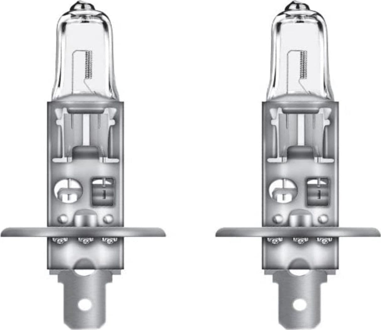 OSRAM - COPPIA DI LAMPADE "SILVERSTAR" H1 12V 55W - PER AUTO