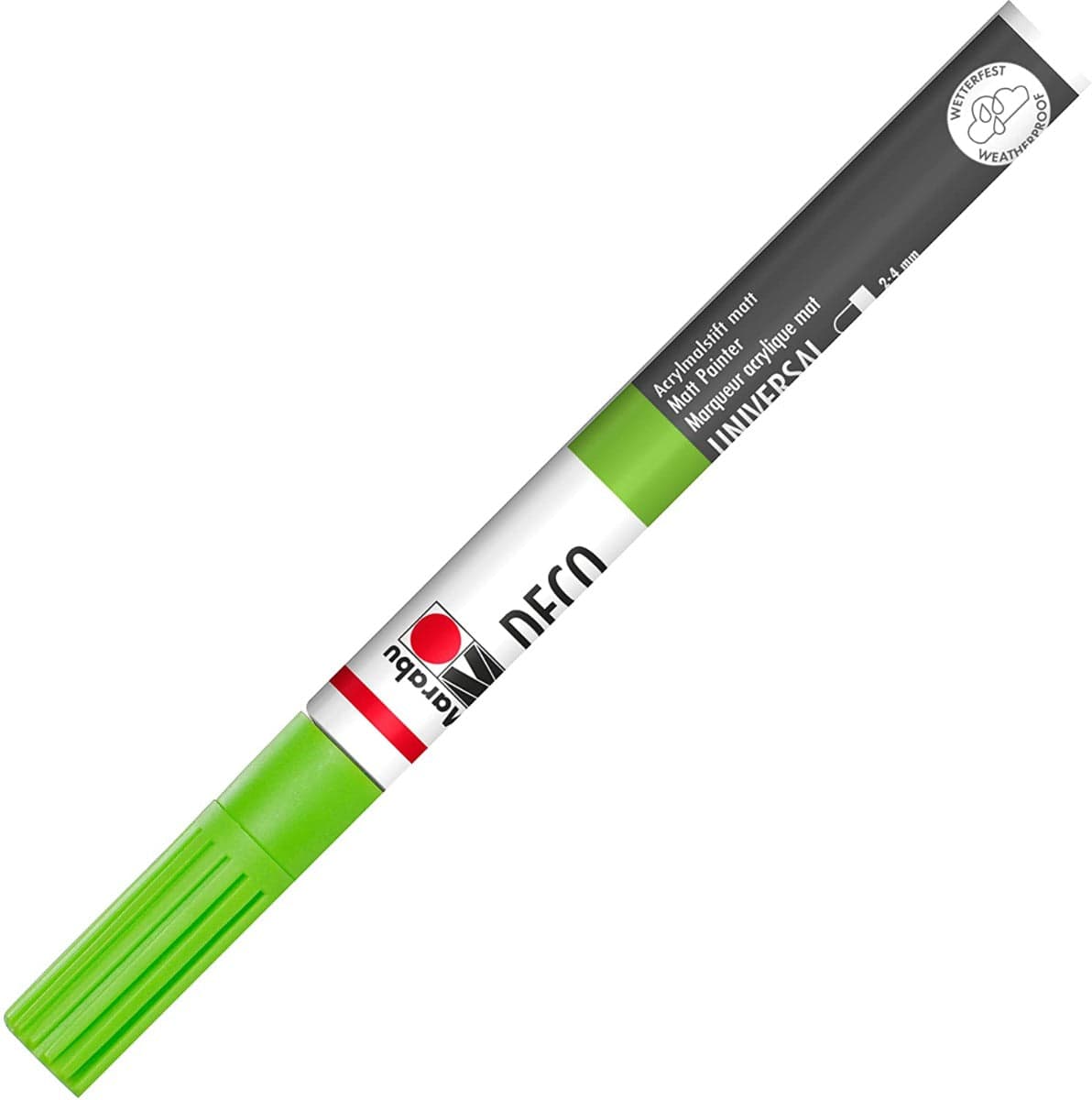MARABU - PENNARELLO "DECO PAINTER" MATT - CON PUNTA 2-4MM - COLORE RESEDA 061