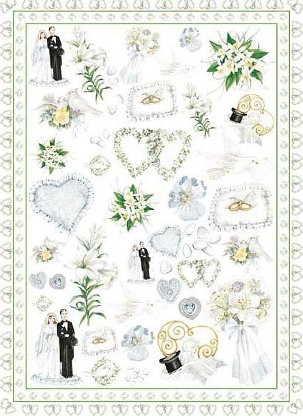 CALAMBOUR - CARTA DECOUPAGE "CAL 168"