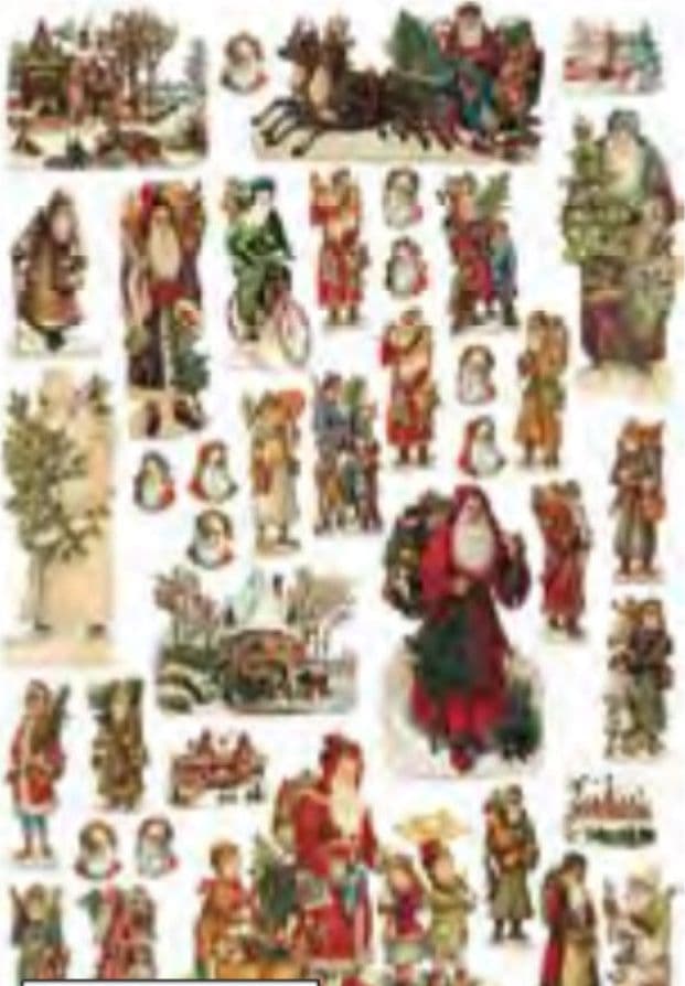CALAMBOUR - FOGLIO DI CARTA DECOUPAGE "CAL 196"