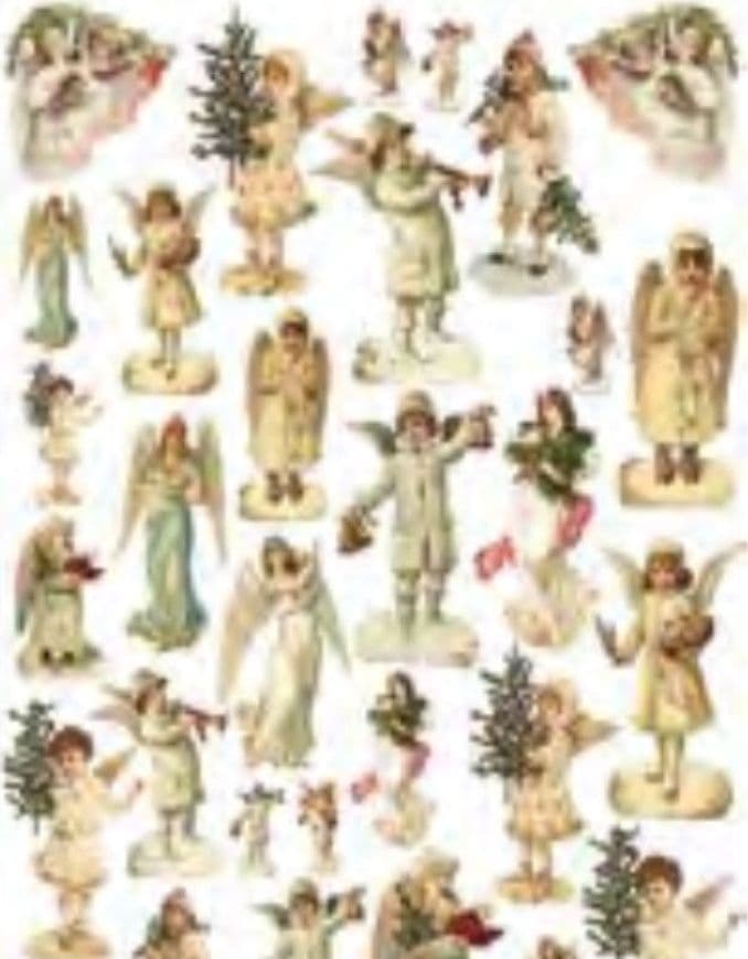CALAMBOUR - FOGLIO DI CARTA DECOUPAGE "CAL 197"