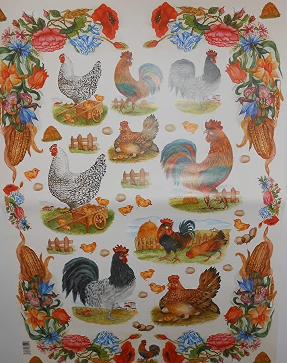 CALAMBOUR - FOGLIO DI CARTA DECOUPAGE "CAL 09"