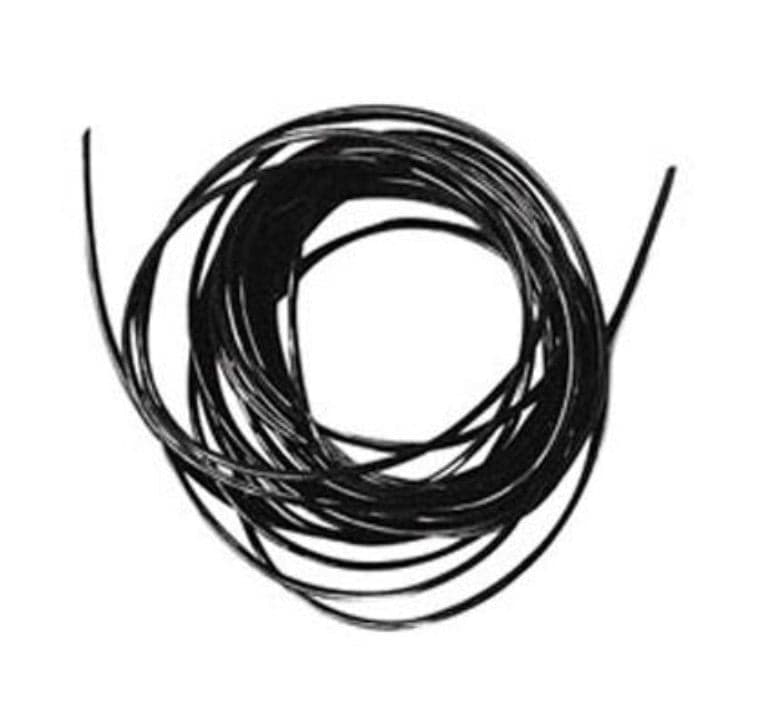 RAYHER - 2 METRI - FILO ELASTICO "MAGIC STRETCH" Ø0,5MM - COLORE NERO
