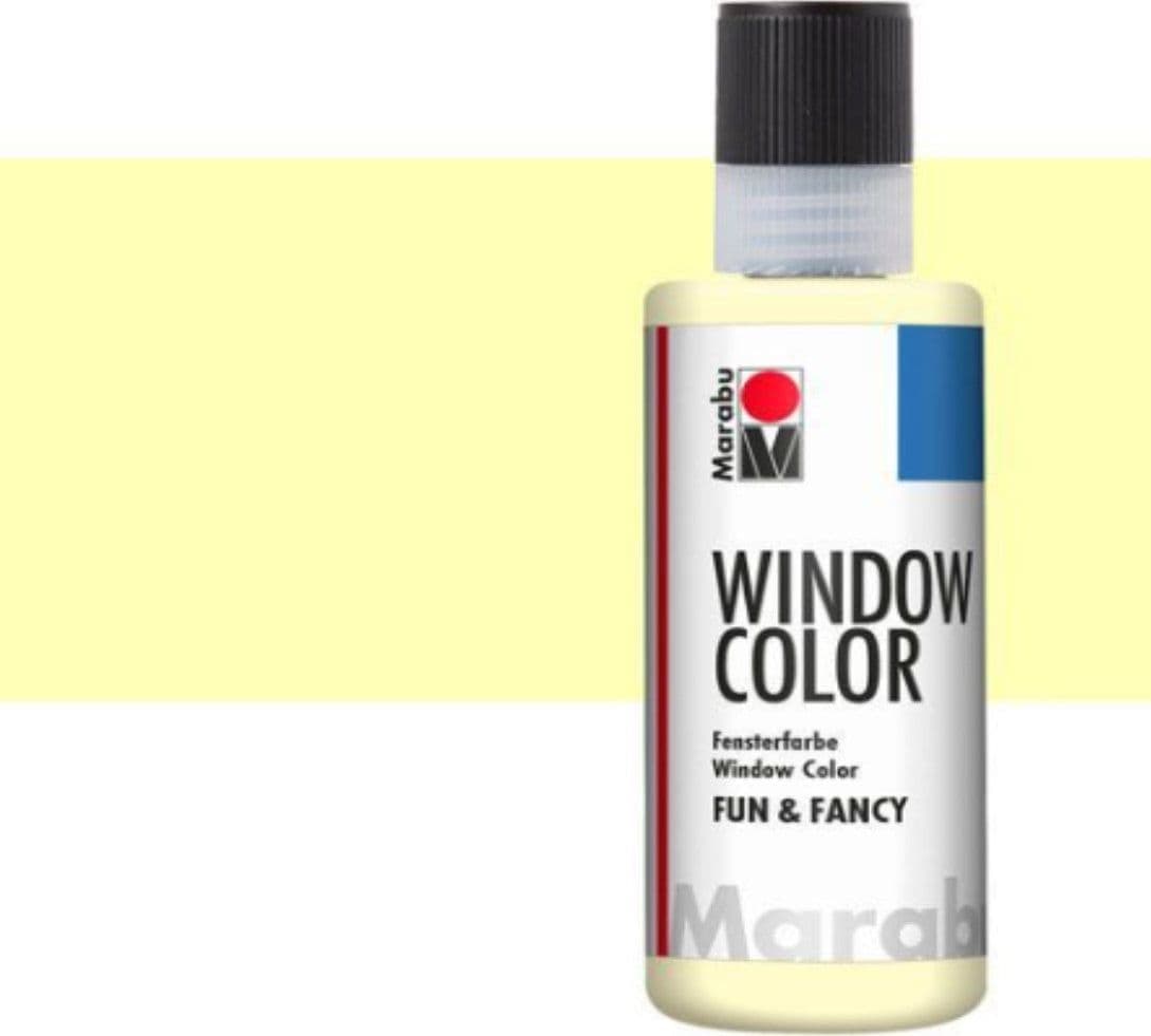 MARABU - "FUN&FANCY" COLORE A BASE D'ACQUA PER VETRI 8OML - COLORE AVORIO 271