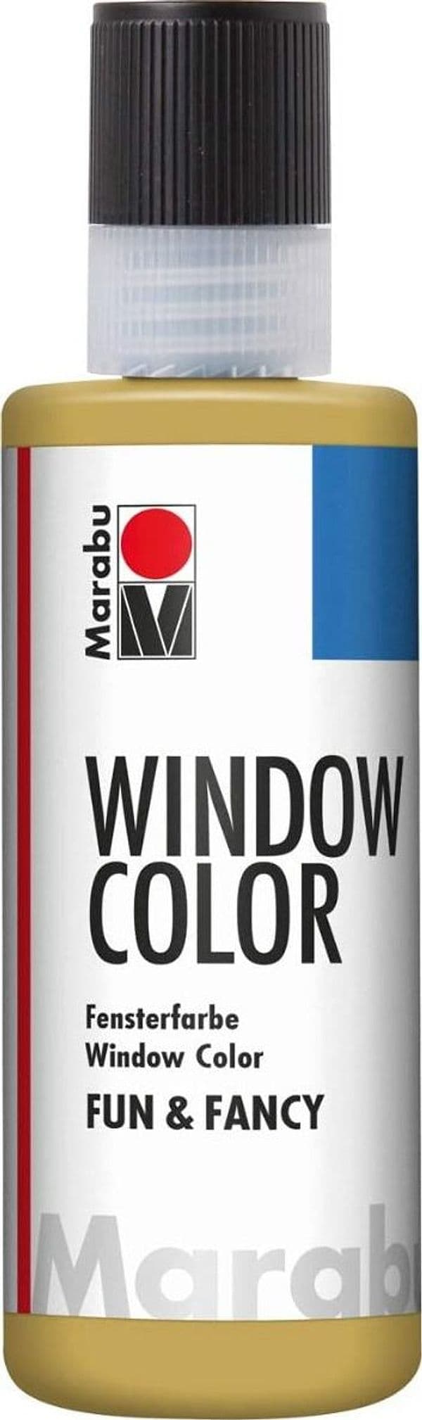 MARABU - "FUN&FANCY" COLORE A BASE D'ACQUA PER VETRI 8OML - COLORE ORO 183