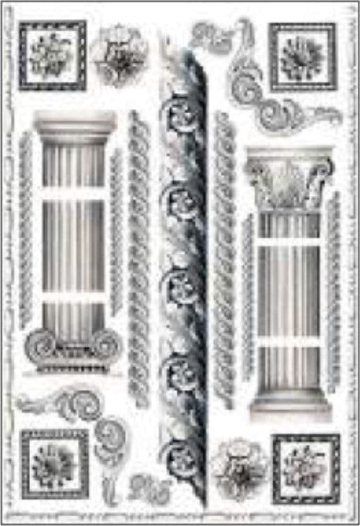 CALAMBOUR - CARTA DECOUPAGE "PR 01"
