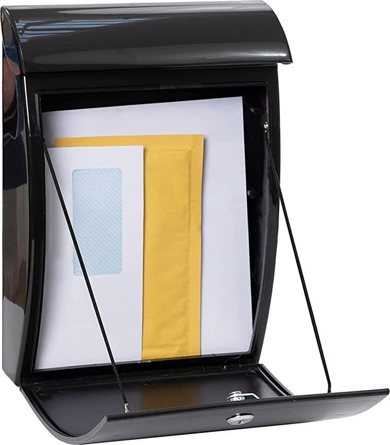 ARREGUI - CASSETTA PER LA POSTA DA ESTERNO - IN MATERILE PLASTICO COLORE NERO - LINEA "MININOVA" in Cassette postali con fissaggio a parete Stockdoc - Terni, commercioVirtuoso.it