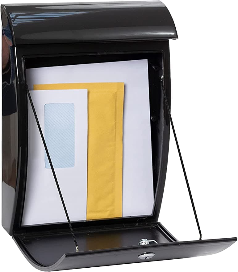 ARREGUI - CASSETTA PER LA POSTA DA ESTERNO - IN MATERILE PLASTICO COLORE NERO - LINEA "MININOVA" in Cassette postali con fissaggio a parete Stockdoc - Terni, commercioVirtuoso.it