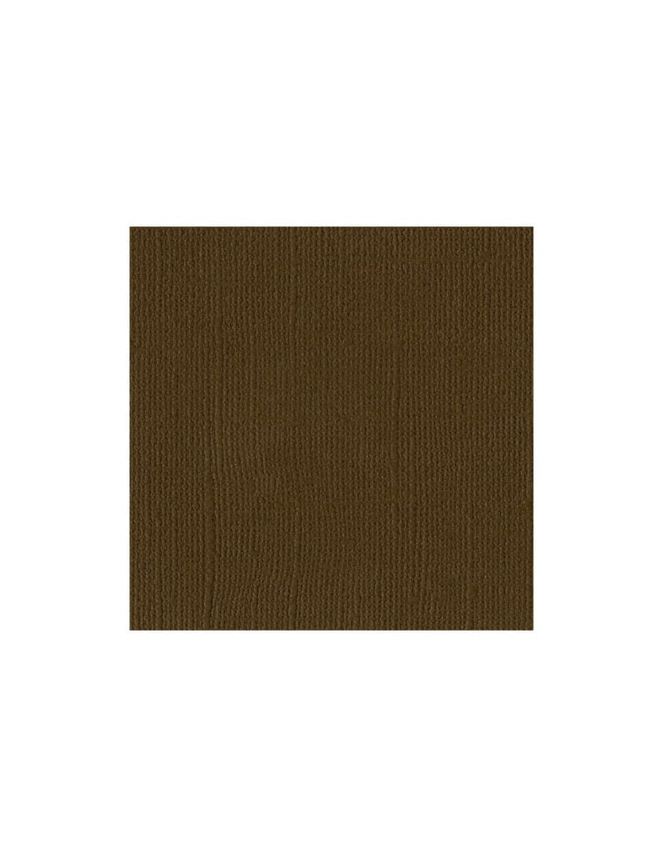 RAYHER - CARTA STRUTTURATA IN LINO "SCRAP&SAND" 30,5x30,5CM - COLORE MARRONE SCURO