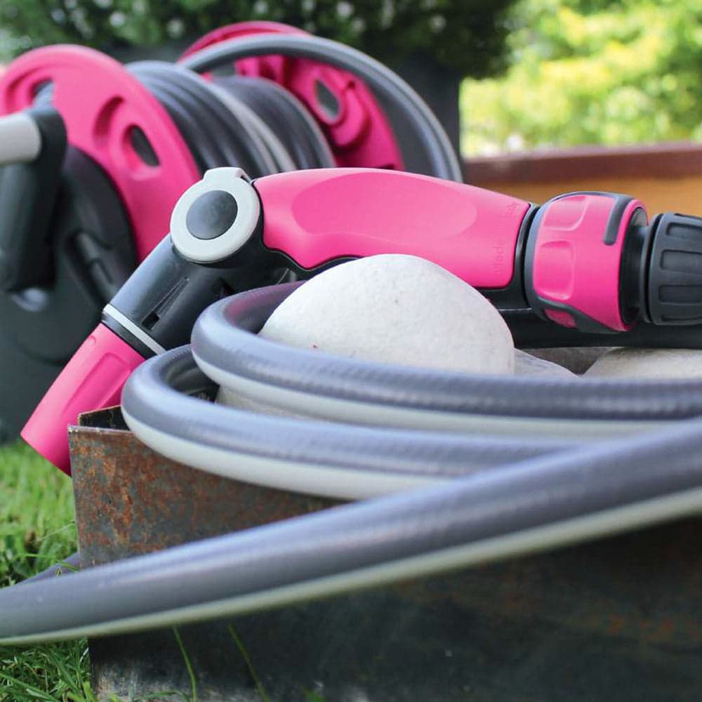 PISTOLA PER IRRIGAZIONE "JET EASY PLUS" A 3 GETTI - COLORE ROSA/NERO in Testine per irrigazione Stockdoc - Terni, commercioVirtuoso.it