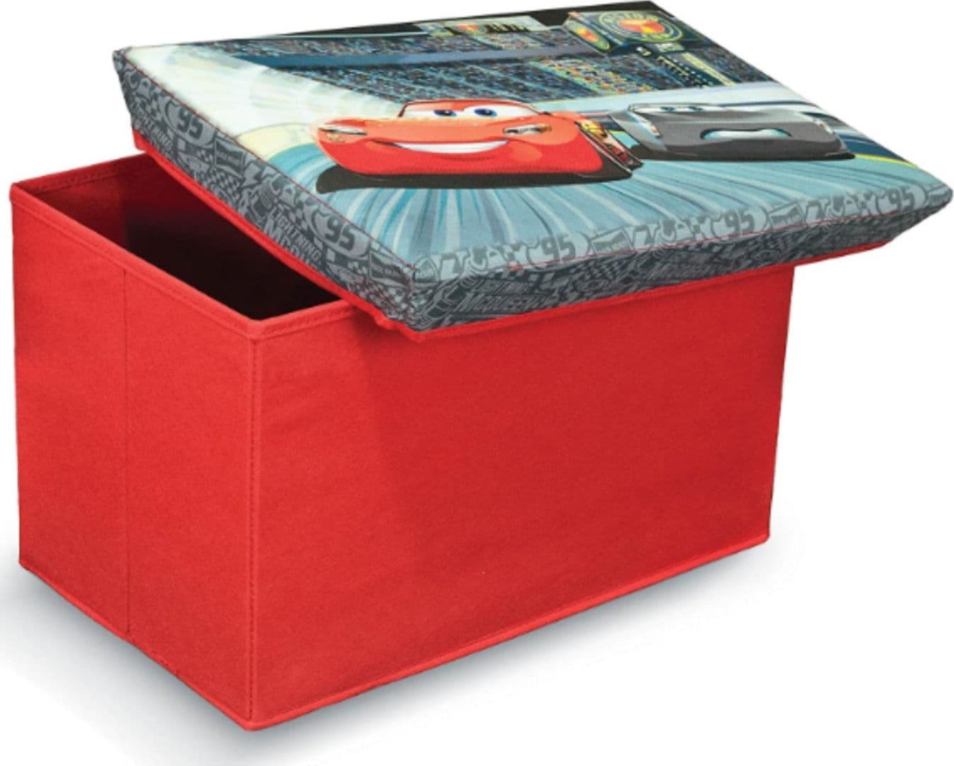 DOMOPAK - POUF CON COPERCHIO "LIVING" PER ORGANIZZAZIONE CAMERETTA 49x31x31CM - RAPPRESENTAZIONE CARTONE "CARS"- "FROZEN"- "ALLA RICERCA DI DORY"** in Portagiochi Stockdoc - Terni, commercioVirtuoso.it