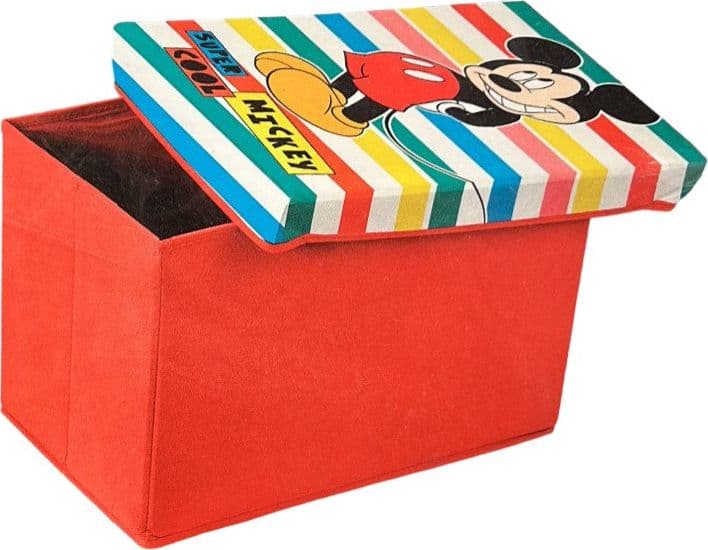 DOMOPAK - POUF CON COPERCHIO "LIVING" PER ORGANIZZAZIONE CAMERETTA 49x31x31CM - RAPPRESENTAZIONE CARTONE "CARS"- "FROZEN"- "ALLA RICERCA DI DORY"** in Portagiochi Stockdoc - Terni, commercioVirtuoso.it