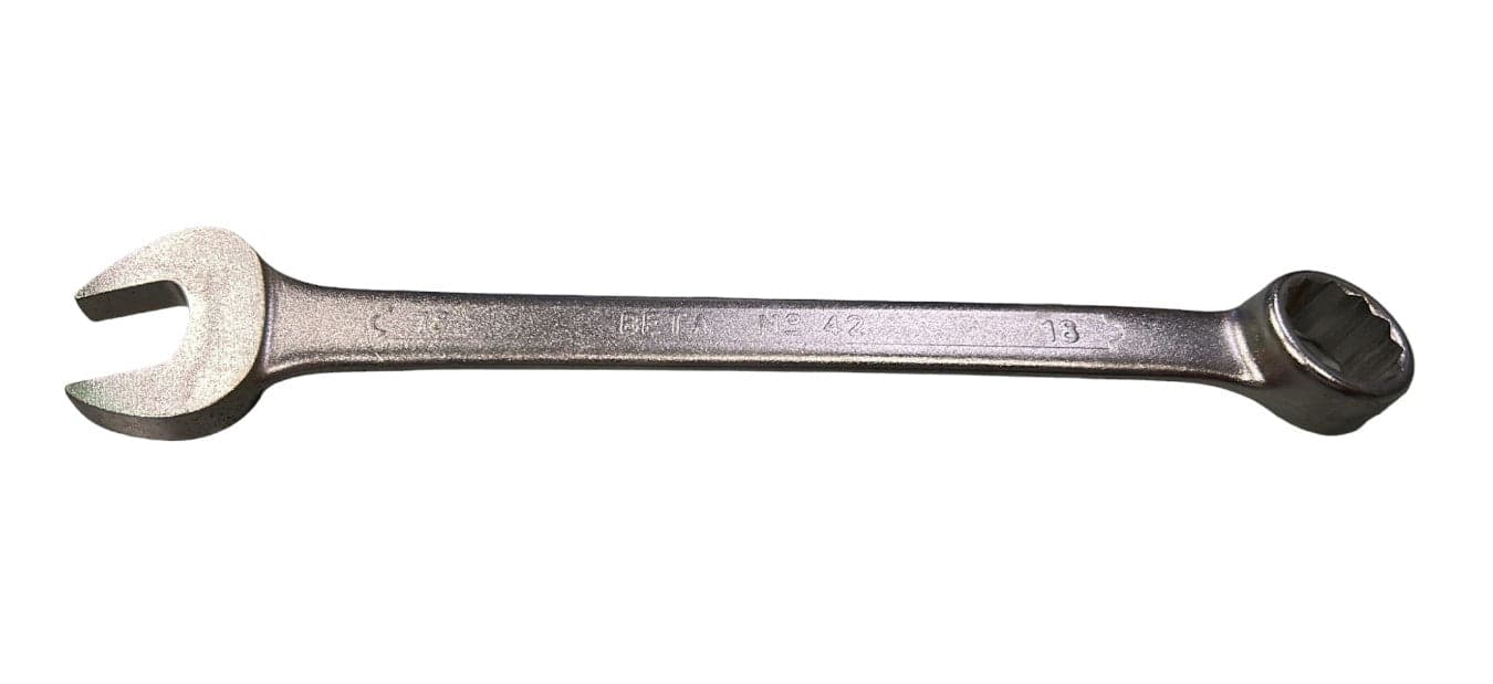 BETA - 42/18 CHIAVE COMBINATA A FORCHETTA E POLIGONALE 18X18MM in Chiavi combinate Stockdoc - Terni, commercioVirtuoso.it