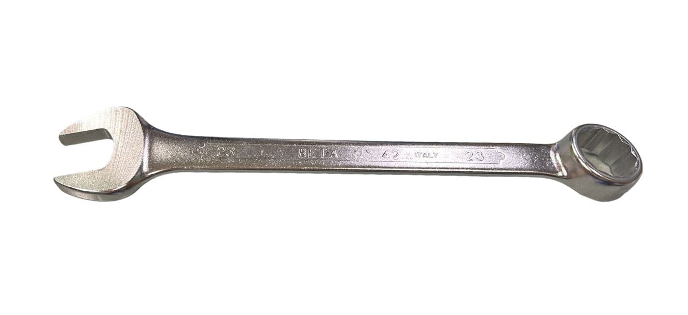 BETA - 42/23 CHIAVE COMBINATA A FORCHETTA E POLIGONALE 23X23MM ITALY in Chiavi combinate Stockdoc - Terni, commercioVirtuoso.it