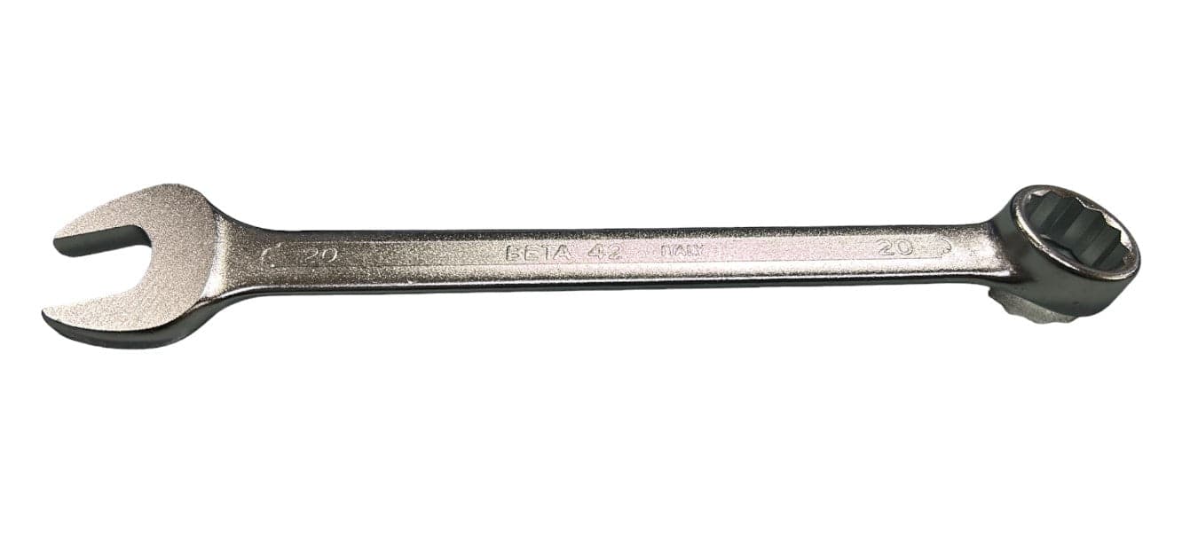 BETA - 42/20 CHIAVE COMBINATA A FORCHETTA E POLIGONALE 20X20MM ITALY in Chiavi combinate Stockdoc - Terni, commercioVirtuoso.it