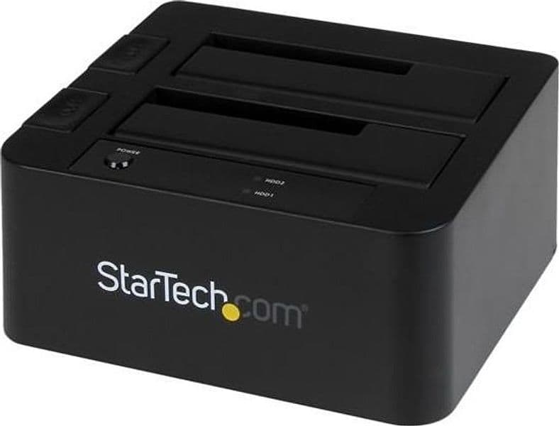Startech.com docking station usb 3.0 per doppio hard disk sata / esata ssd da 2,5\"/3,5\" con uasp - SDOCK2U33EB