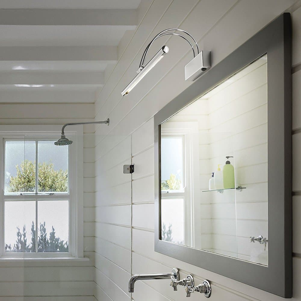 Applique Contemporanea Bow Metallo Cromo Led 4,5W Luce Calda in Applique LuceArt - Montecorvino Pugliano, commercioVirtuoso.it