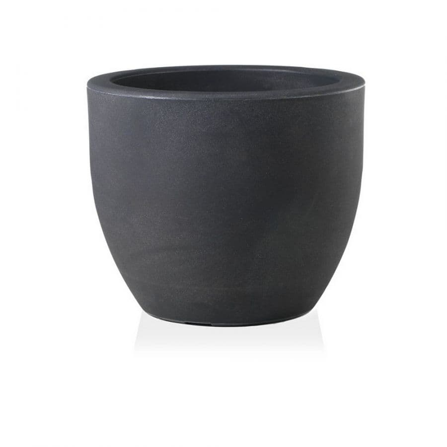 Vaso Tondo "Veneto Essential" in plastica per fiori e piante da esterno e giardino - 3