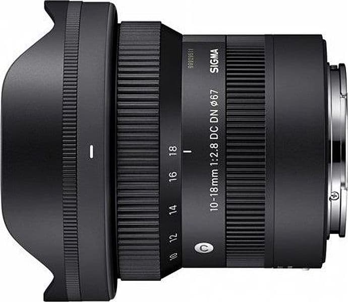 Obiettivo fotografico sigma 6030387 contemporary 10 18mm f 2.8 af dc d