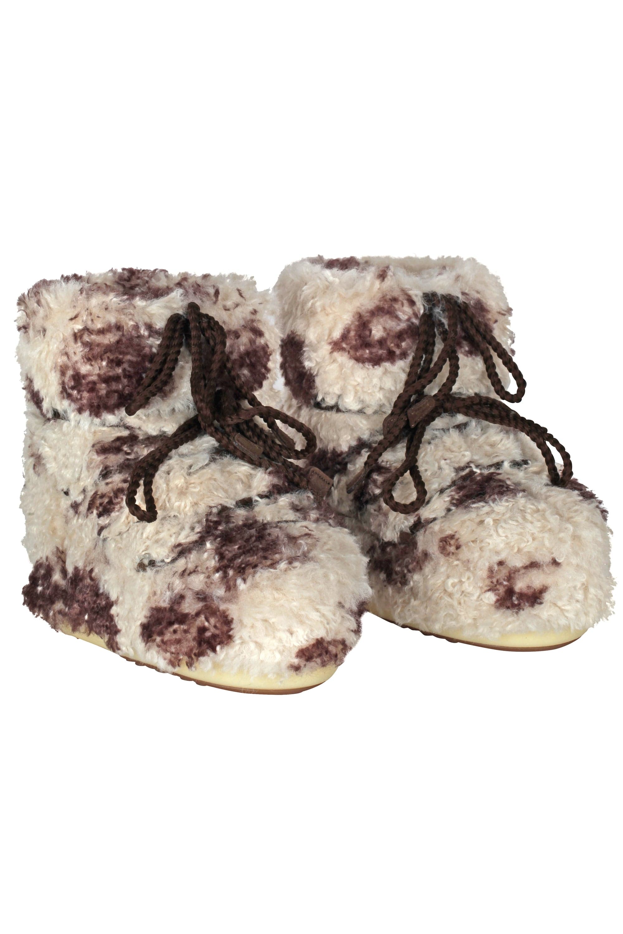 MOON BOOT Moon Boot - Stivali - 460504 - Panna/Cioccolato da donna in Stivali Drestige - Casamassima, commercioVirtuoso.it