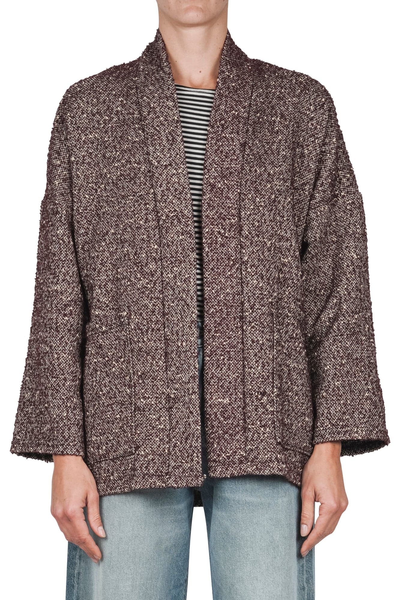 LA FEMME BLANCHE La Femme Blanche - Giacca - 461372 - Fantasia Prugna da donna in Giacche da abito e blazer Drestige - Casamassima, commercioVirtuoso.it