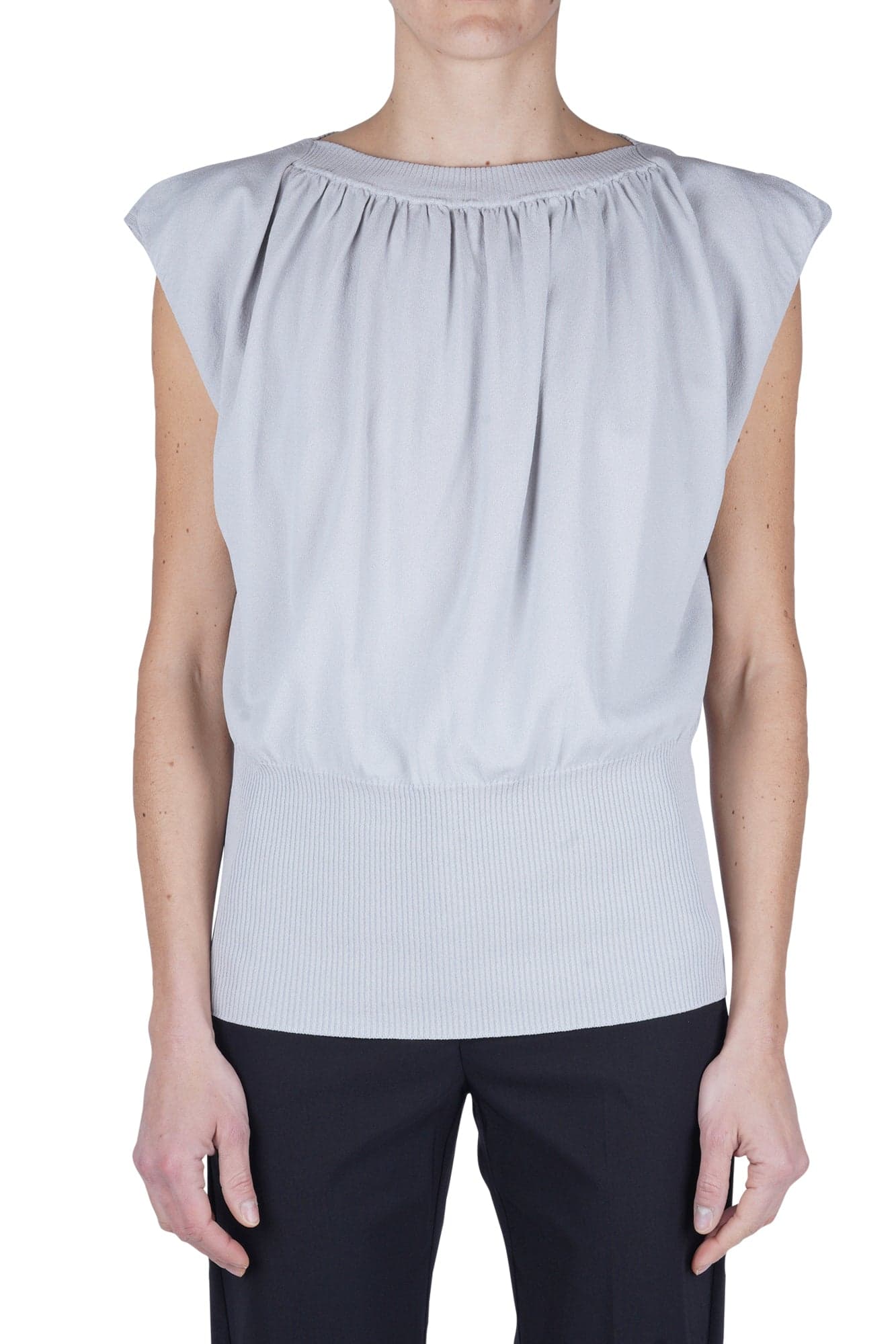 Liviana Conti - Maglia - 470817 - Grigio chiaro da donna in Coordinati Drestige - Casamassima, commercioVirtuoso.it