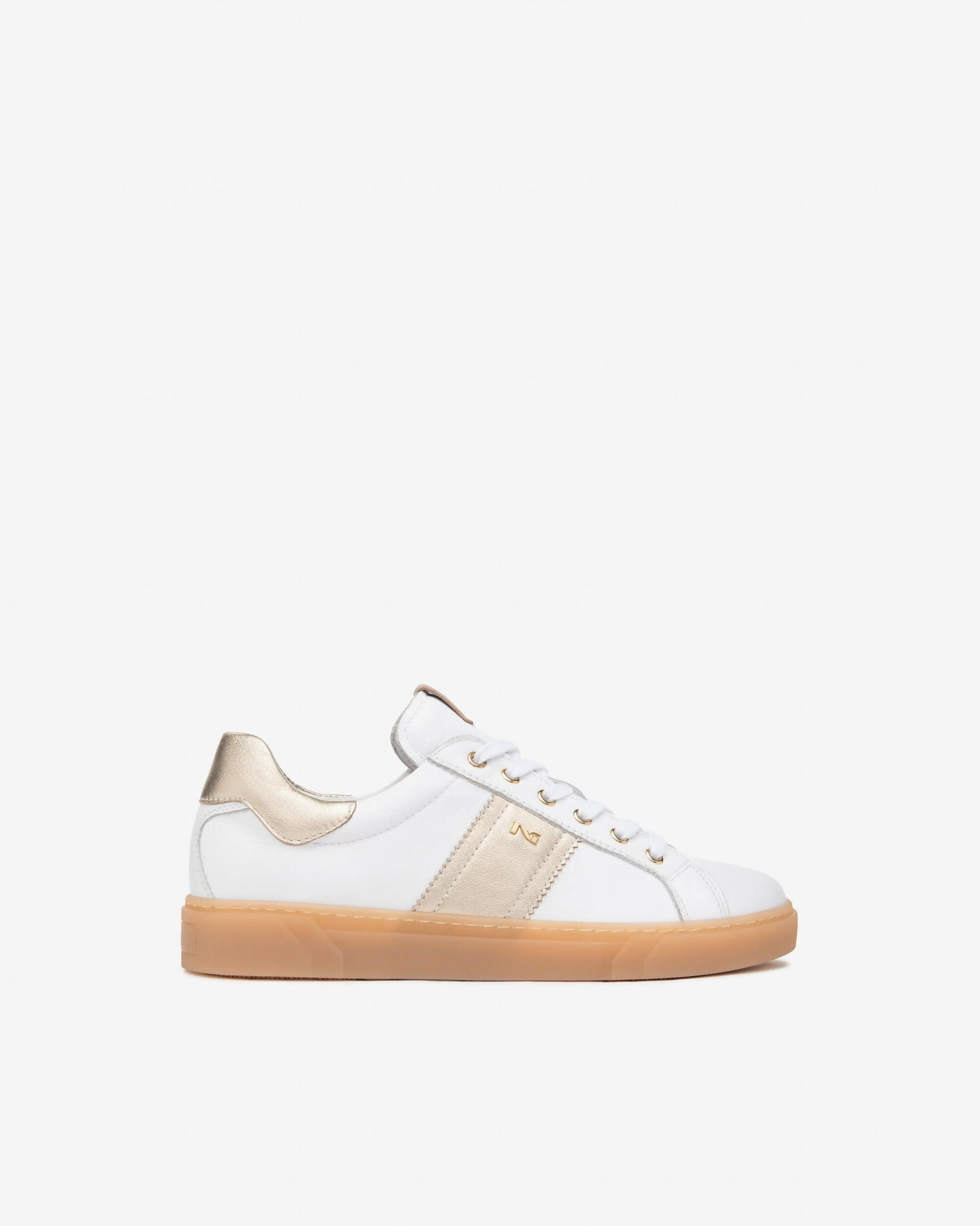 NeroGiardini Donna sneakers in pelle in Sneaker casual Cantali Calzature - Randazzo, commercioVirtuoso.it