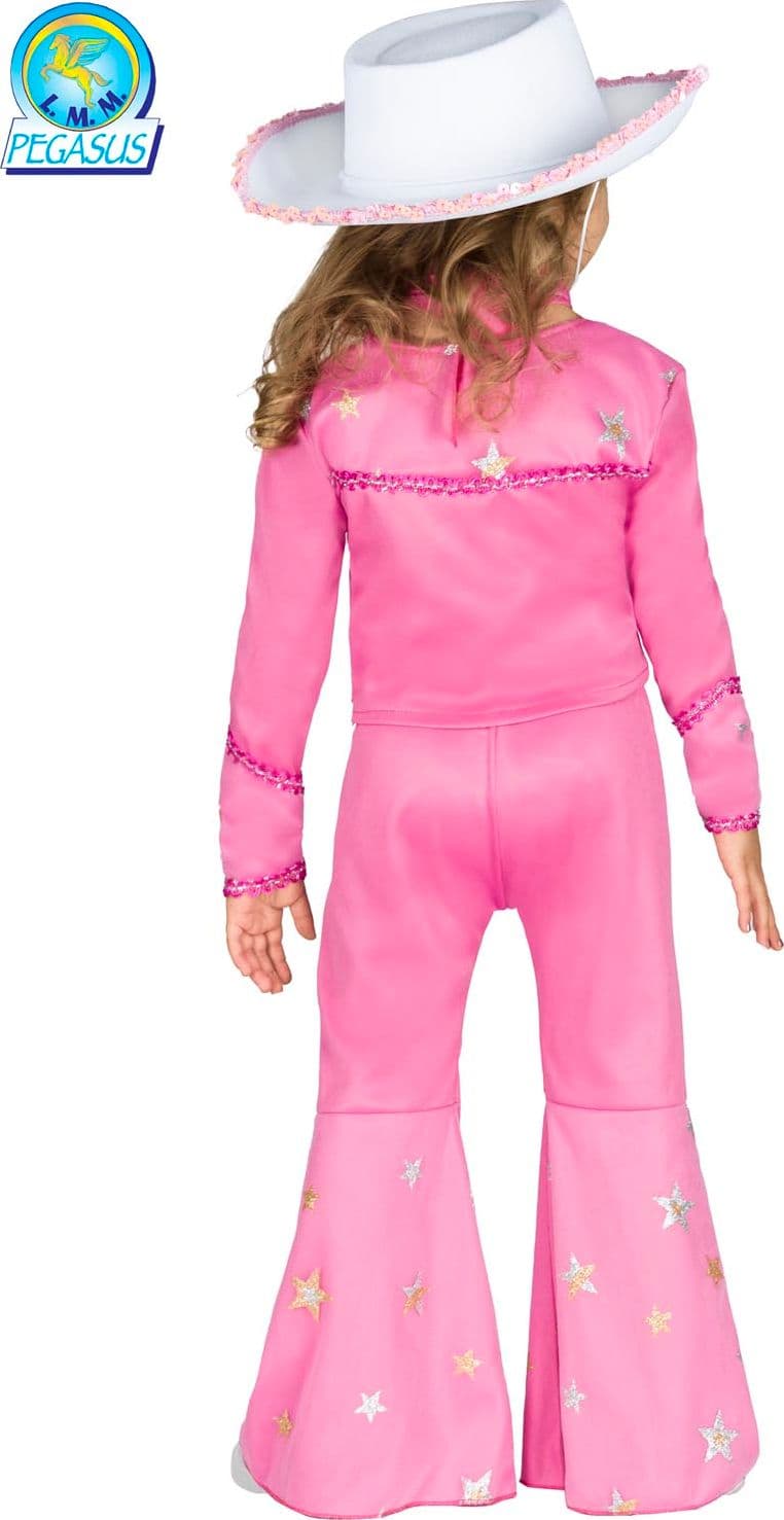 COSTUME CARNEVALE COW GIRL GLAMOUR DA 3 A 6 ANNI - PEGASUS 0109 in Bambini Falco Biancheria - Parete, commercioVirtuoso.it