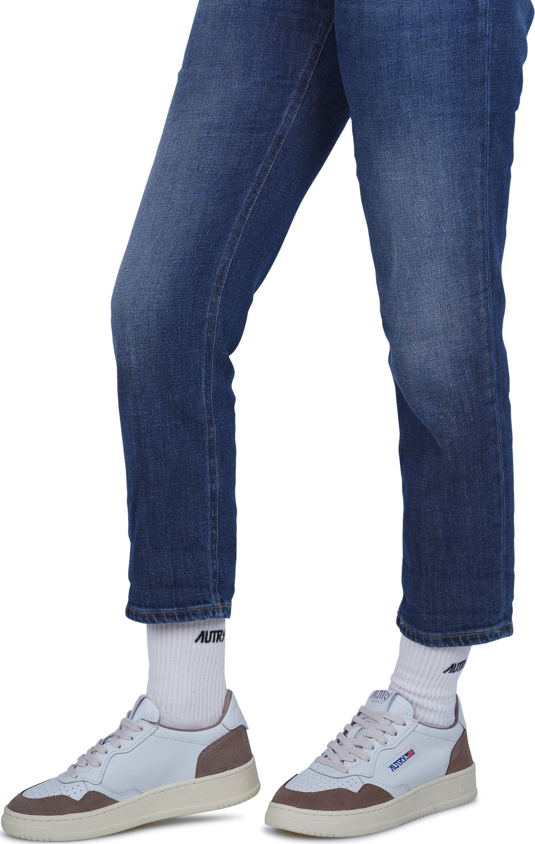 AUTRY Autry - Sneakers - 470563 - Bianco/Tabacco da donna in Sneaker casual Drestige - Casamassima, commercioVirtuoso.it