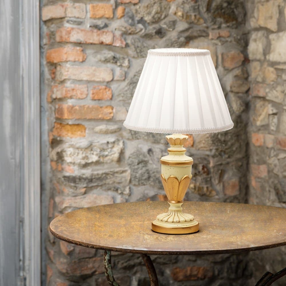 Lampade Da Scrivania - Ufficio Classico Firenze Metallo Bianco 1 Luce E14 in Lampade da tavolo e abat-jour LuceArt - Montecorvino Pugliano, commercioVirtuoso.it