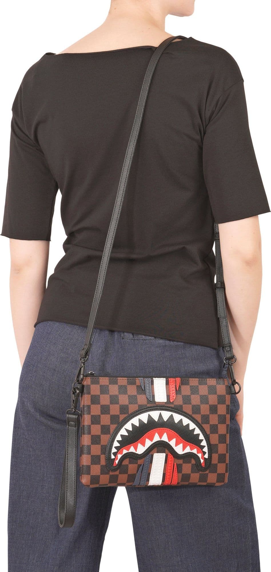 Sprayground SPRAYGROUND - Borsa piccola - 451367 - Nero/Moro da donna in Borse a spalla Drestige - Casamassima, commercioVirtuoso.it
