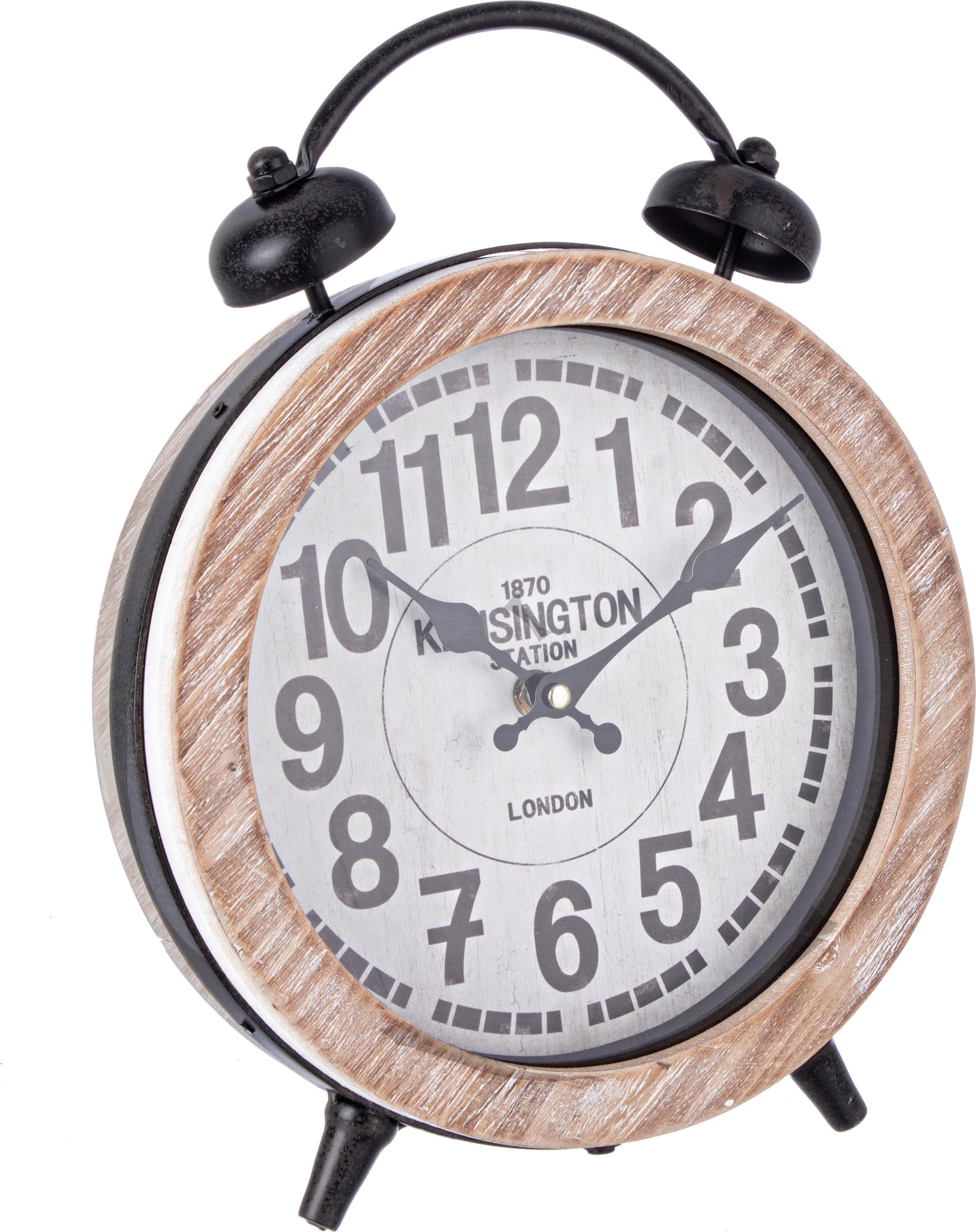 Orologio da parete in acciaio a batteria "Ticking" Ø 60x6 cm – Grigio – Bizzotto Homemotion – moderno