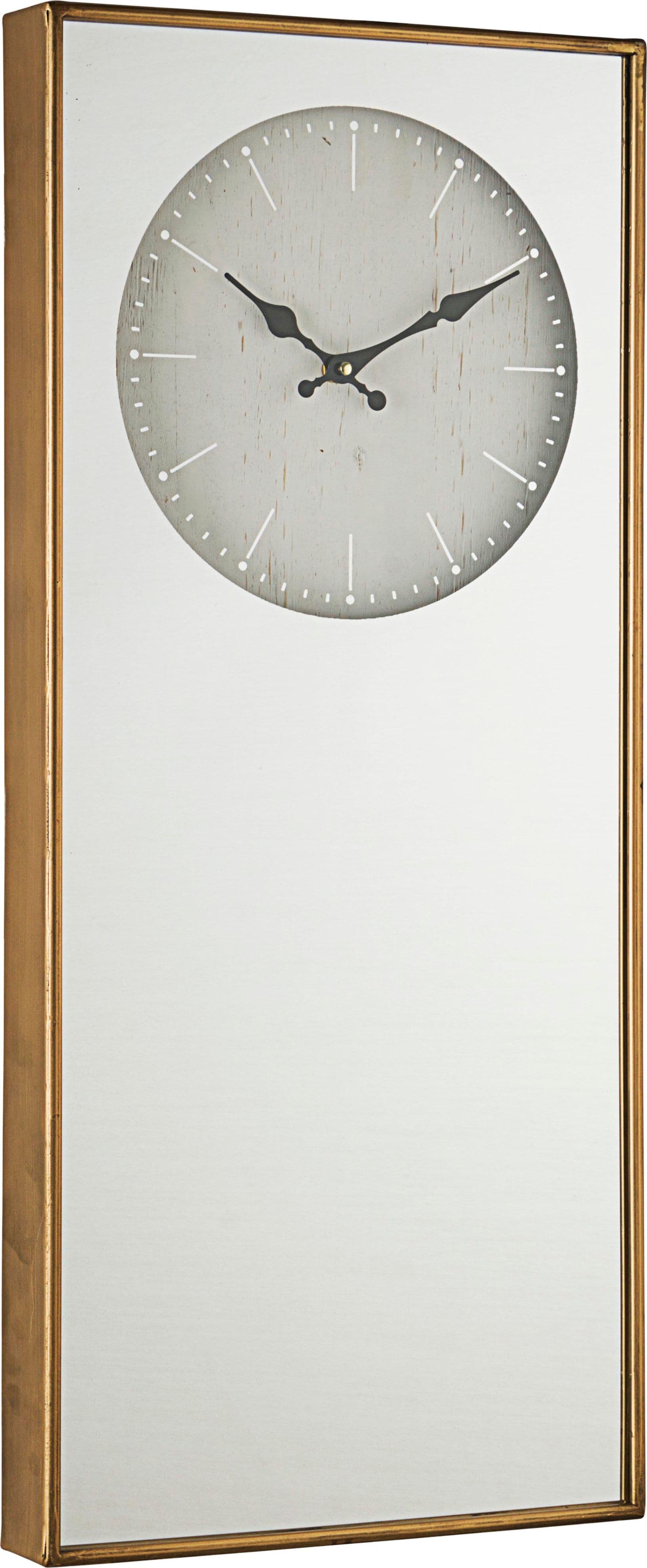 Orologio da parete "Ticking" in acciaio a batteria h 35x6x80 cm - 17