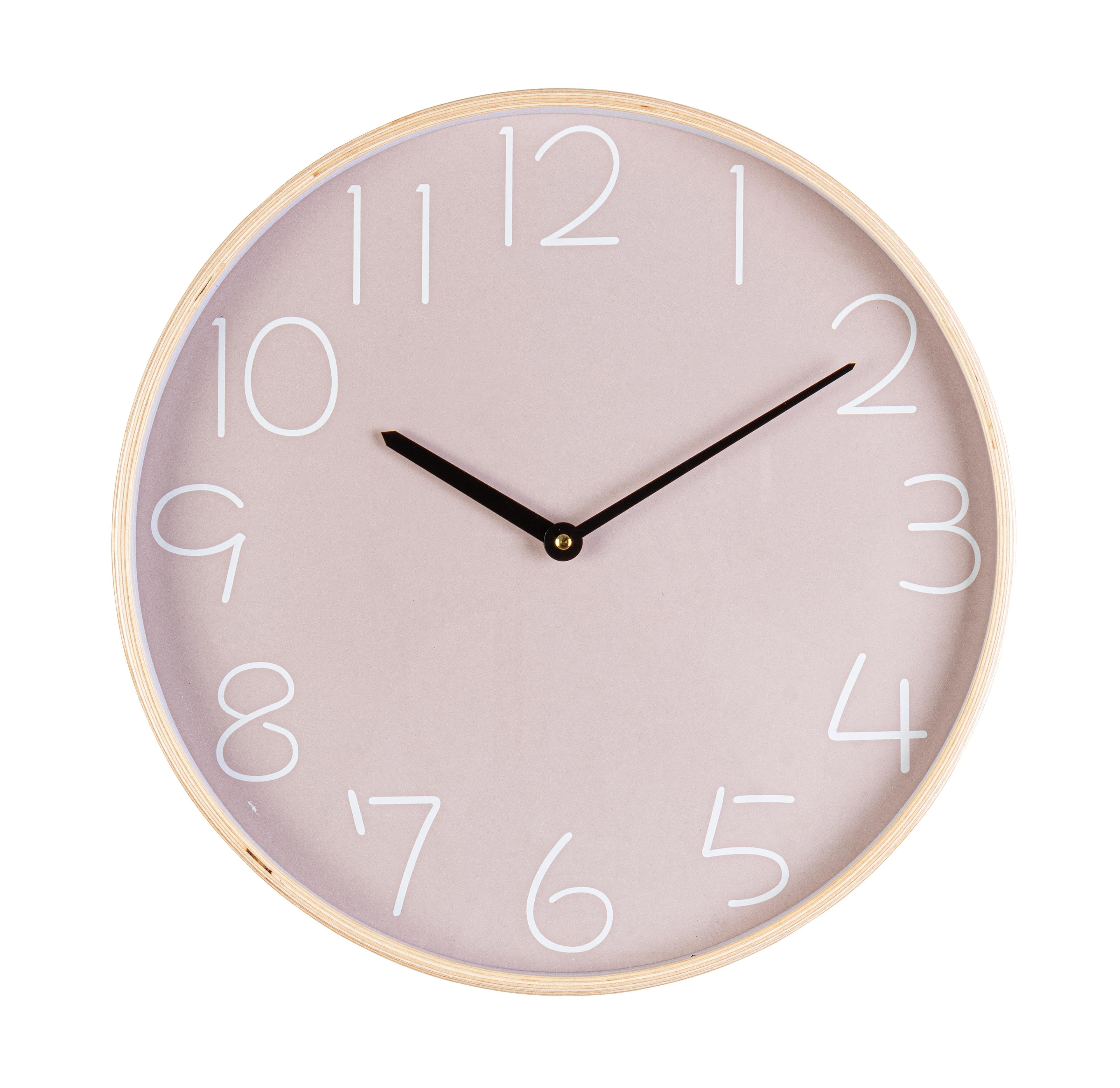 Orologio da parete in mdf a batteria "Lorens" Ø 40,8x4,8 cm - 5