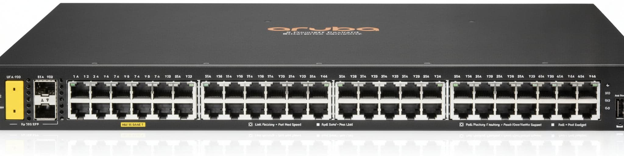 Switch aruba 6100 48g poe classe 4 4sfp+ 370 w - JL675A#ABB