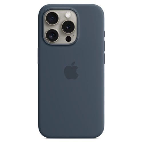Iphone 15 pro max silicone case with magsafe - storm blue - MT1P3ZM/A in Protezioni per lo schermo eWeki - Napoli, commercioVirtuoso.it