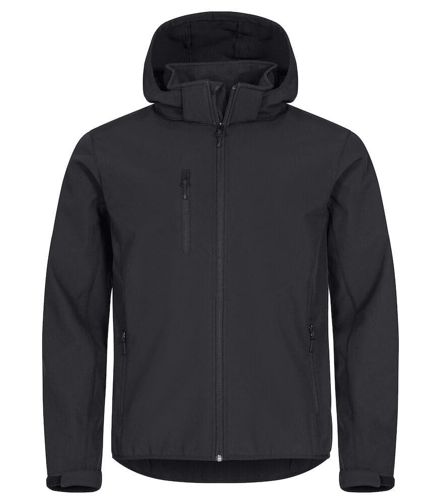 Classic Softshell Nero Triplo Strato con Cappuccio in Giacche impermeabili Dresswork - Como, commercioVirtuoso.it