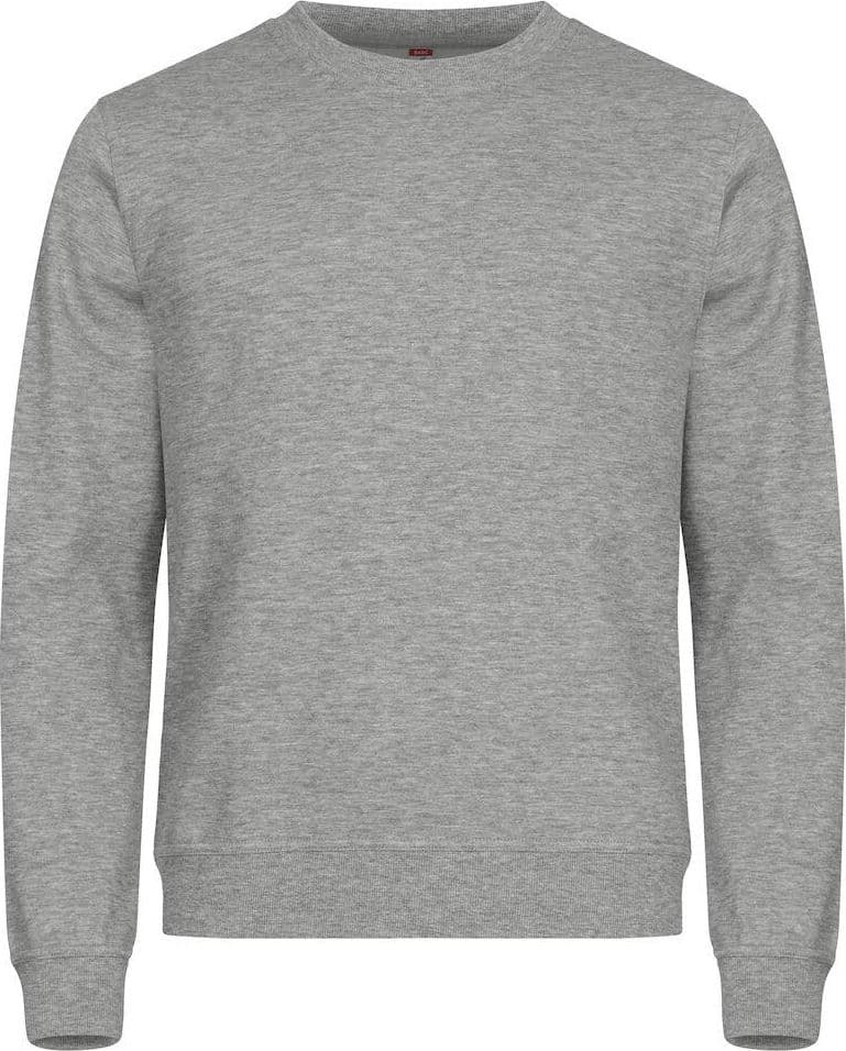 Felpa Clique Miami Grigio Melange Girocollo in Felpe con cappuccio e felpe Dresswork - Como, commercioVirtuoso.it