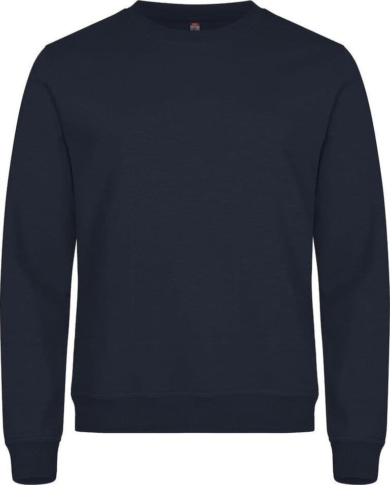 Felpa Clique Miami Blu Navy Girocollo Taglie Forti in Felpe con cappuccio e felpe Dresswork - Como, commercioVirtuoso.it